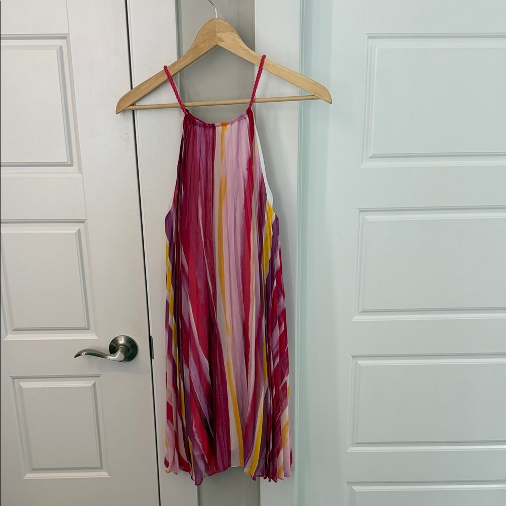 BB Dakota Pleated Swing Dress